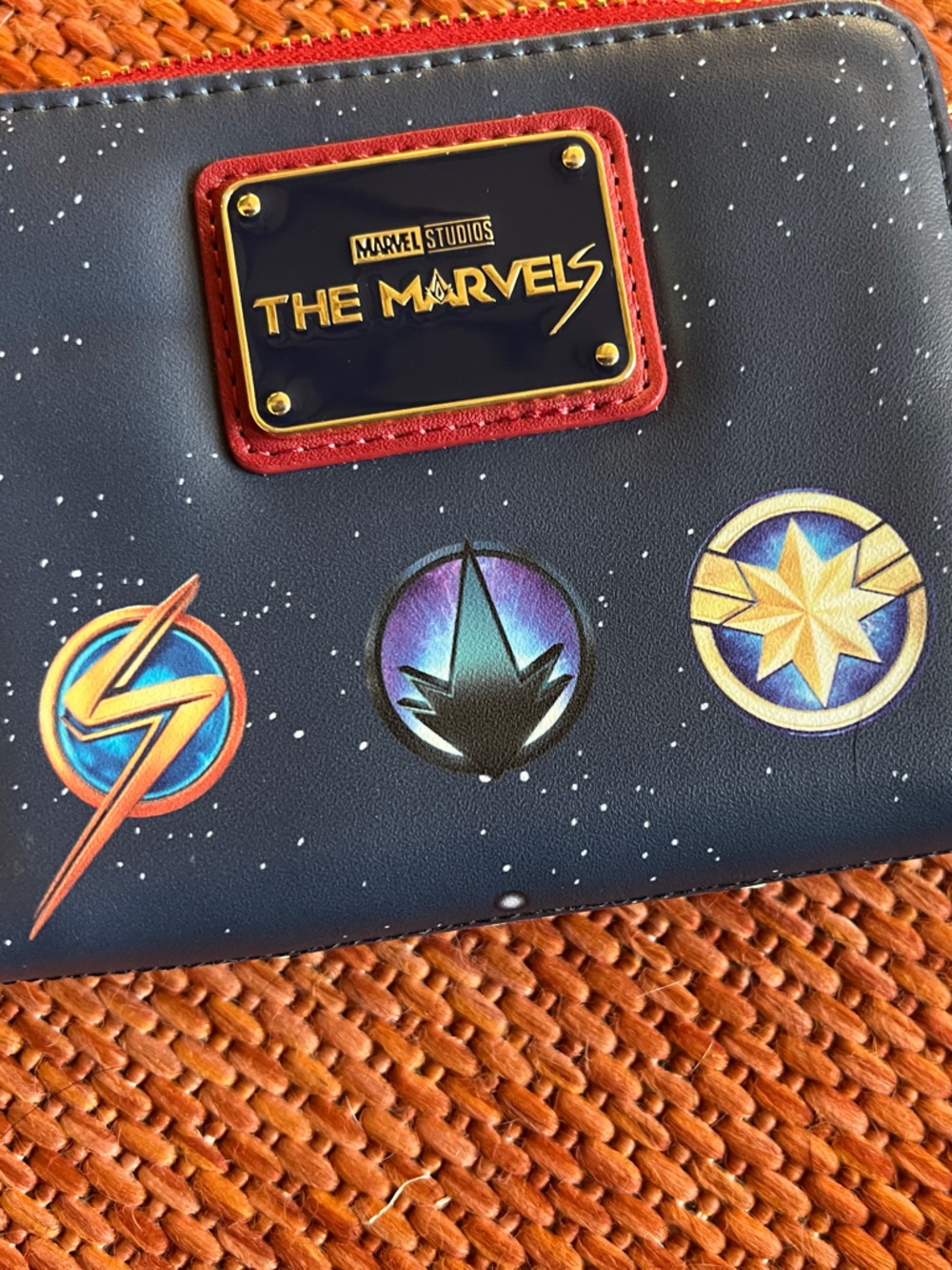 Loungefly Marvel The Marvels Group Zip Around Wallet